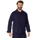 Rothco Twill Bdu Shirt - Navy Blue, 2X-Large - Rothco
