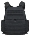 Rothco Molle Plate Carrier Vest - Black, X-Small - Small - Rothco