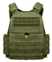 Rothco Molle Plate Carrier Vest - Olive Drab, X-Small - Small - Rothco
