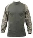 Rothco Nyco Fr Fire Retardant Combat Shirt - Acu Digital Camo, Small - Rothco