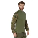 Rothco Nyco Fr Fire Retardant Combat Shirt - Woodland Digital Camo, X-Large - Rothco