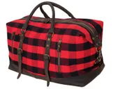 Rothco Extended Weekender Bag - Red Plaid - Rothco