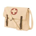 Rothco Vintage Medic Canvas Bag With Cross - Khaki - Rothco