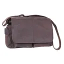 Rothco Brown Leather Classic Messenger Bag - Rothco