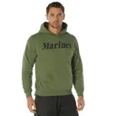 Rothco Marines Pullover Hooded Sweatshirt - 2X-Large - Rothco