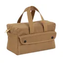 Rothco Mechanics Tool Bag With Brass Zipper - Coyote Brown - Rothco