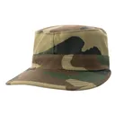 Rothco Kids Military Fatigue Cap - Woodland Camo, Head Size L - Rothco