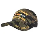 Rothco Deluxe Low Profile Vietnam Veteran Insignia Cap - Tiger Stripe Camo - Rothco