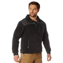 Rothco Spec Ops Tactical Fleece Jacket - Black, X-Small - Rothco