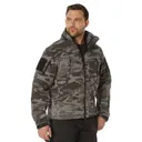 Rothco Special Ops Soft Shell Jacket - Black Camo, 3X-Large - Rothco