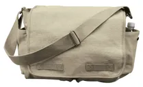 Rothco Classic Canvas Messenger Bag - Khaki - Rothco