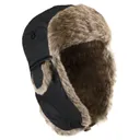 Rothco Fur Flyers Hat - Black, Head Size 7 3-4 - Rothco