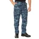 Rothco Digital Camo Tactical Bdu Pants - Sky Blue Digital Camo, Medium - Rothco
