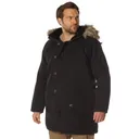 Rothco Vintage N-3B Parka - Black, 2X-Large - Rothco