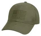 Rothco U.S. Flag Low Profile Cap - Olive Drab - Rothco
