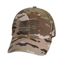 Rothco U.S. Flag Low Profile Cap - Multicam - Rothco