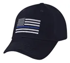 Rothco Thin Blue Line Flag Low Profile Cap - Navy Blue - Rothco