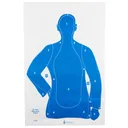 Action Target B-21E, Blue Cardstock Target, 23"x35", 100 Per Box B-21EBLUE-100 - Action Target