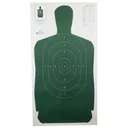 Action Target Standard Target, Full Size Green Silhouette, 24"x45", 100 Per Box B-27SGREEN-100 - Action Target