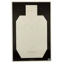 Action Target Officially Licensed IDPA Practice Target, 23"x35", 100 Per Box - IDPA-P-100 - Action Target