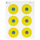 Action Tgt Bright 6 Bullseye 100pk - Action Target