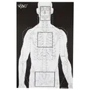 Action Target Vtac-p Viking Tactics Double Sided Advanced Training Target 100PK - Action Target