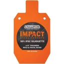 Champion Impact 50% IPSC Silhouette Target, Orange - Champion Target