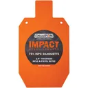Champion Impact 75% IPSC Silhouette Target, Orange - Champion Target