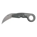 CRKT Provoke Compact 2.26" Karambit Folding Knife, Silver - 4045 - CRKT