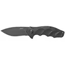 CRKT FORESIGHT 3.53" Drop Point Folding Knife, Black - K221KKP - CRKT