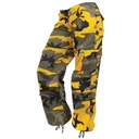Rothco Womens Paratrooper Colored Camo Fatigues - Stinger Yellow Camo, X-Small - Rothco