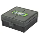 Frankford Arsenal 100 Round Ammo Box, fits 38 Special/Super, 357 Mag, Gray - 1083794 - Frankford Arsenal