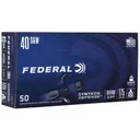 Federal Syntech Defense .40 S&W Ammunition, 50 Rounds JHP 175Gr - S40SJT2 - Federal Premium
