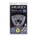 Muzzy Trocar TI 1.25"/100 gr 3-Blade Broadhead, Pack of 3 - Muzzy Bowfishing