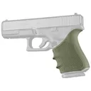 Hogue HandALL Beavertail Grip Sleeve, Fits Glock 19, 23, 32, 38 Gen 1-2-5, OD Green - Hogue