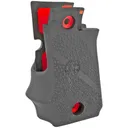 Hogue Rubber Grip with Cobblestone Texture and Finger Grooves, Fits Springfield 911, Black - Hogue