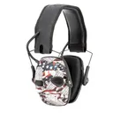 Howard Leight Impact Sport 21 dB Bluetooth Electronic Shooting Earmuffs, Red/White/Blue - Westchester Protective Gear DBA PIP Global Safety