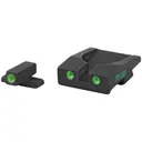 Meprolight Tru-Dot, Fixed Tritium Sights, Green/Green, Fits Springfield XDM - Meprolight