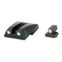 Meprolight Tru-Dot, Tritium Fixed Sights, Green/Green, Fits S&W 1911 Full Size, Novak Cut - Meprolight