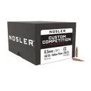 Nosler Custom Competition 6.5mm JHPBT Rifle Bullet, 140 gr 0.264" 250rds - Nosler