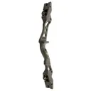 October Mountain Night Ridge ILF Recurve Riser Black 60 in. RH - October Mountain