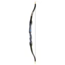 October Mountain Explorer CE Recurve Bow Blue 54 in. 28 lbs. LH - October Mountain