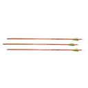 Dead Ringer 26" 29 lb Youth Arrow, Black/Orange Pack of 3 - Rock Ridge Outdoors