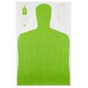 Action Target Law Enforcement 23" x 35" High Visibility Silhouette Target - B-27E-LGR-100 - Action Target