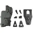Alien Gear Rapid Force Level 3 Duty Glock G19 w/X300/TLR-1 Light Holster Right Polymer, Black - Rapid Force