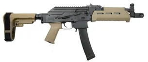 PSA AK-V 9mm MOE SBA3 Pistol, FDE - Palmetto State Armory