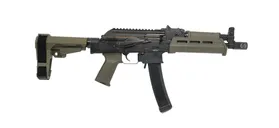 PSA AK-V 9mm MOE SBA3 Pistol, ODG - Palmetto State Armory