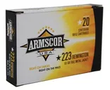 Armscor .223 Ammo 55 Gr FMJ 20rds - FAC223-1N - Rock Island Armory