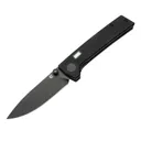Glow Rhino Fermi Knife - Black Scales Black Thumbstud - Glow Rhino