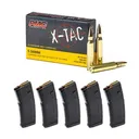 100rds of PMC X-TAC 5.56 FMJ 55gr Ammo & 5 Magpul PMAG 5.56 Gen2 30 Round Magazines - 